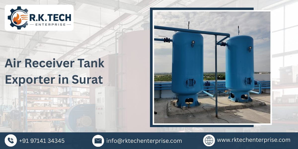 Air Receiver Tank Exporter in Surat