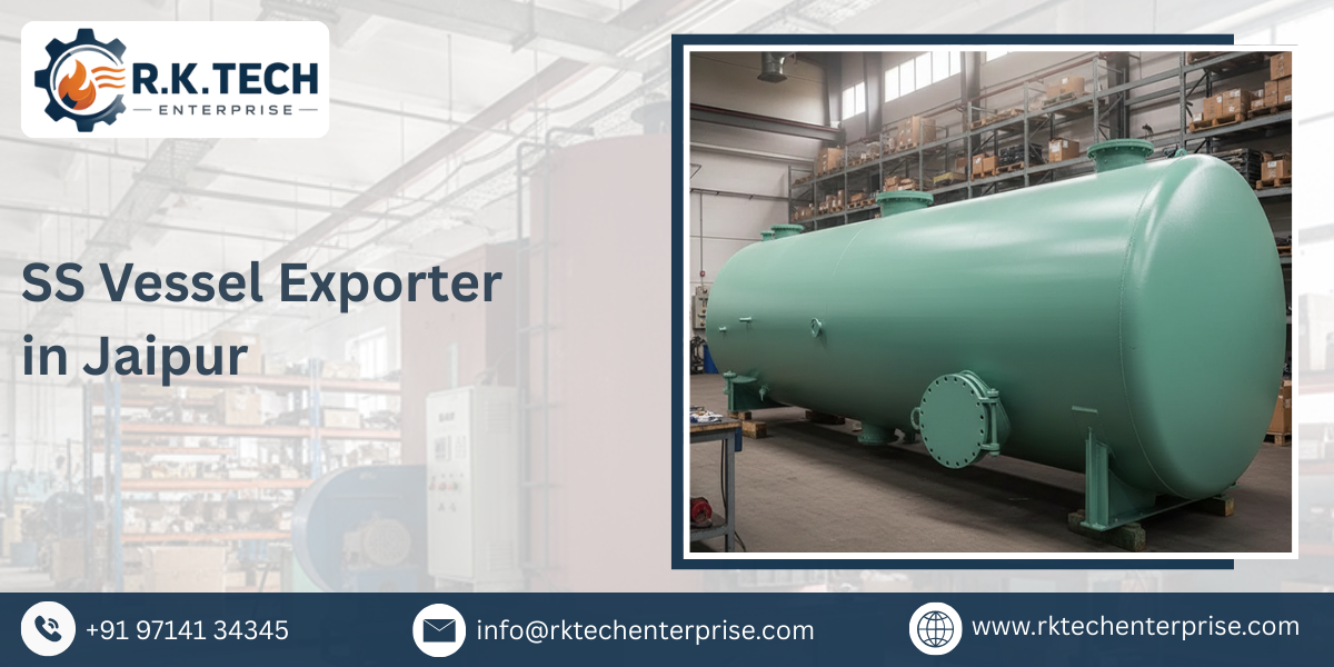 SS Vessel Exporter in Jaipur